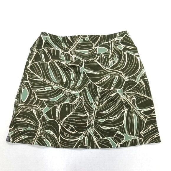 Title Nine Tropical Green Mini Skort Sporty Golf Tennis Size XS - Picture 2 of 4